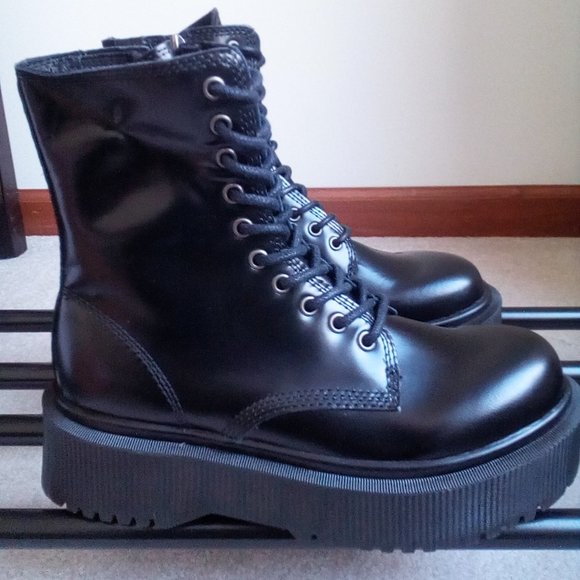 JEFFREY CAMPBELL Women Platform Combat Boots NWOB - Picture 5 of 8